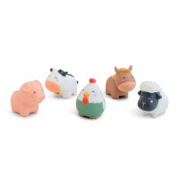 Set 5 jucarii de baie Funny Farm - 3