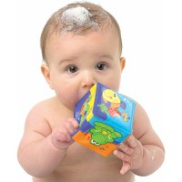 Set 6 cuburi moi pentru baie Playgro cu animalute marine - 1