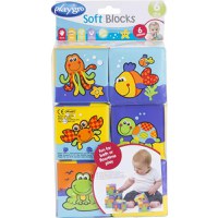 Set 6 cuburi moi pentru baie Playgro cu animalute marine - 4