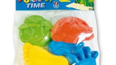 Set 6 forme nisip cu unelte Terry Androni Giocattoli