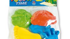Set 6 forme nisip cu unelte Terry Androni Giocattoli