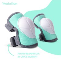 Set 6 protectii sport Yvolution 3-5 ani green - 1
