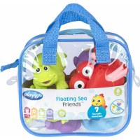 Set 7 animalute de baie Playgro fara BPA Floating Sea Friends New Blue - 7