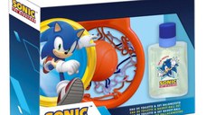 Set apa de toaleta si cos de basket pentru baieti Sonic the Hedgehog