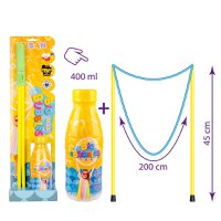 Set baloane de sapun bagheta + solutie 400 ml - 6