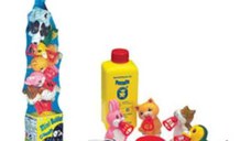 Set baloane de sapun Bubbelix 5 figurine vesele mini Pustefix bubble Toys animale companie