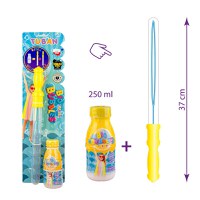 Set baloane de sapun gigante cu accesoriu sabie si solutie 250 ml - 3