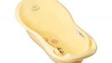 Set cadita 102 cm cu senzor de temperatura si suport anatomic Forest Galben