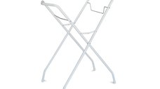 Set Cadita anatomica cu suport metalic Komfort Albastra