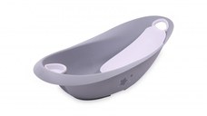 Set cadita cu reductor si suport accesorii detasabile Luxe Stars Grey