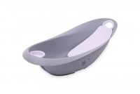 Set cadita cu reductor si suport accesorii detasabile Luxe Stars Grey - 1