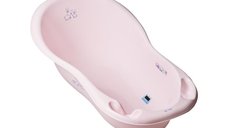 Set Cadita Little Bunnies 102cm cu Suport metalic si Suport Anatomic Roz