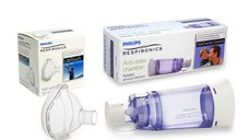 Set camera de inhalare si masca large 5 ani - adulti LiteTouch Philips Respironics
