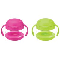 Set cani pentru gustare Ubbi roz si verde - 7