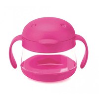 Set cani pentru gustare Ubbi roz si verde - 5
