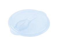 Set castronel cu ventuza capac si lingurita KikkaBoo Feedy Blue - 2