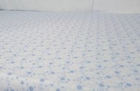 Set cearceafuri Blue Moon KidsDecor cu elastic din bumbac 70x120 cm - 2
