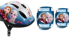 Set Combo Stamp Disney Frozen, casca reglabila, genunchiere si cotiere 3-6 ani