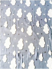 Set de 2 cearsafuri pt pat de 120x60 cm din finet cu elastic pe colturi - 2