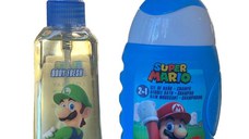 Set de baie Super Mario cu gel de dus si apa de toaleta