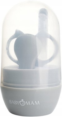 Set de ingrijire pentru bebelusi si copii BabyMam, include forfecuta, unghiera si pila de unghii cu capete rotunjite - 5