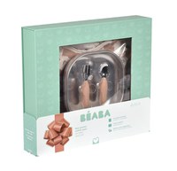 Set de masa cadou Beaba First Meal Savanah Bloom - 1