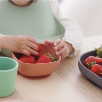 Set de masa silicon Beaba 4 piese Mineral - 3