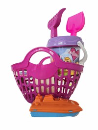 Set de plaja in cosulet Beach Pink - 1