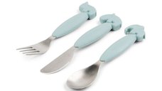 Set de Tacamuri pentru Copii Done by Deer Easy-grip Deer Friends Blue