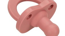Set diversificare hrana bebelusi Ikonka pink Crab, realizate din silicon, cu 19 elemente