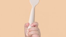 Set diversificare hrana bebelusi Miniware Little Foodie 6 piese Vanilla+Cotton candy