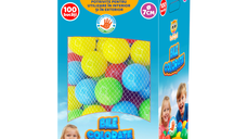 Set educativ 100 bile colorate cutie 7 cm
