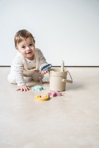 Set jucarii pentru plaja si nisip din silicon Play Fun Neutru - 6
