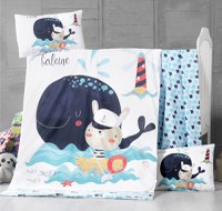 Set lenjerie 6 piese Bumbac Ranforce Fisher - 2