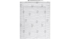 Set lenjerie pat 3 piese bumbac ranforce Cosy Striped Grey