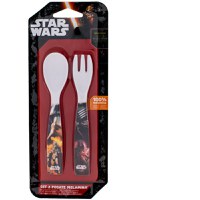 Set lingurita si furculita melamina Star Wars Lulabi 8340250 - 1