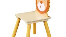 Set masuta cu 2 scaunele din lemn Ginger Home Animals