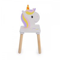 Set masuta cu 2 scaunele din lemn Moni Unicorn - 1