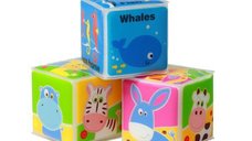 Set mini cuburi educative pentru baie