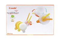 Set pentru servirea mesei bebelusilor Step Up Set Combi Japonia - 1