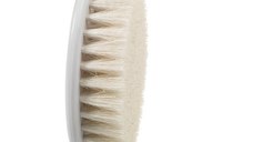 Set perie din peri naturali si pieptene Jane bej