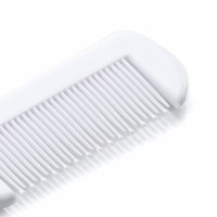 Set perie din peri naturali si pieptene Jane bej - 2