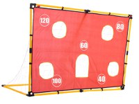 Set poarta de fotbal pentru copii, Ikonka, cu pompa si minge incluse, dimensiune 156 x 70 x 107cm, Soccer Goal - 9