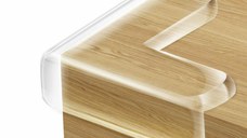 Set protectii Feedo pentru colturi ascutite 4 x 4 x 1.5 cm 4 bucati transparent