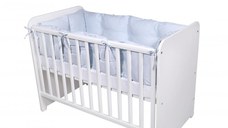 Set protectii laterale pentru pat 4 piese 60 x 120 cm Blue