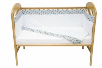 Set protectii patut 70x140 cm Dansul Bulinelor din bumbac - 4