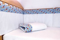 Set protectii patut 70x140 cm Dansul Bulinelor din bumbac - 2