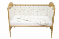 Set protectii patut Mici indieni KidsDecor din bumbac 50x100 cm - 4