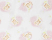 Set protectii patut Pink Bears Dream din bumbac 50x100 cm KidsDecor - 2