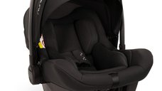Set scoica auto Nuna i-Size PIPA Lite Caviar R129 + Baza isofix Base next i-Size pentru PIPA Lite